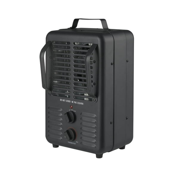 Konwin Milk House Chauffage utilitaire en noir