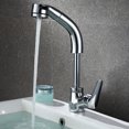 thumbnail image 4 of G1/2" Brass Pull Out Kitchen Faucet Tap Cold Water Kitchen Bathroom Faucet (Silver), 4 of 8