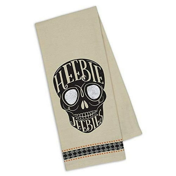 Design Imports DII Heebie Jeebies Printed Dishtowel