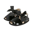 thumbnail image 4 of Odeerbi Babies First Walkers Toddler Shoes Baby Girls Cute Fashion Cotton Sequins Bow Non-slip Soft Bottom Sandals, 4 of 8