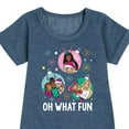 thumbnail image 3 of Barbie - Holidays & Christmas - Oh What Fun Ornaments - Toddler & Youth Girls Fleece Dress, 3 of 5