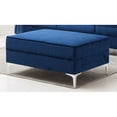 thumbnail image 3 of Legend Furniture Large Velvet Ottoman Violet, 3 of 3