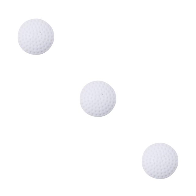 Matsuzay Cerradura de la puerta Almohadilla protectora Engrosamiento de goma Autoadhesivo Después de la manija en forma de golf Palo de pared Type1 NO1