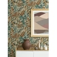 thumbnail image 3 of Caroline et Bettina Spice Feuilles Peel & Stick Wallpaper, 3 of 8