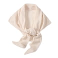 thumbnail image 3 of Bufanda de invierno para mujer, chal grueso a la moda para el cuello, ideal para la oficina en invierno. Beige, 3 of 9