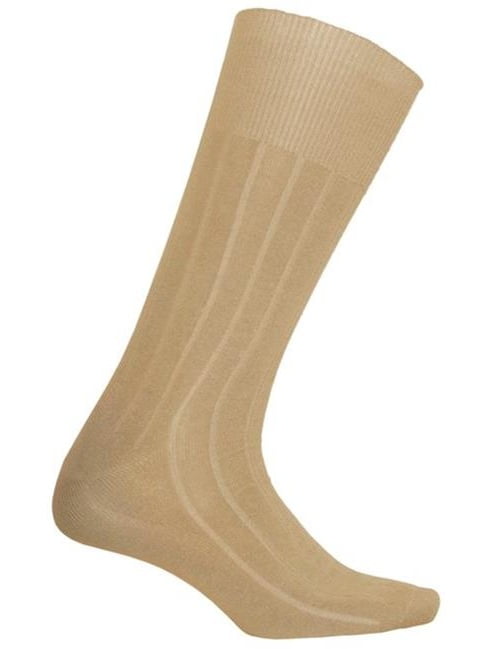 3 Pack Mens Khaki Diabetic Socks