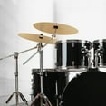 thumbnail image 2 of HINTRMENT Outil de Tambour Cymbale en Alliage Doré Rond Compatible pour Batteurs Lot de 1, 2 of 6
