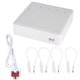 thumbnail image 1 of 4 puertos de batería + 2 cargador USB para drones RC para drones XIAOMI FIMI X8 SE 100-240 V Blanco Reino Unido, 1 of 10