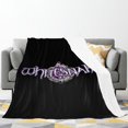 thumbnail image 2 of Manta Whitesnake acogedora para dormitorio, suave y transpirable, para todas las estaciones, para sala de estar, sofá, cama, 30 x 40 pulgadas, 2 of 8