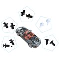 thumbnail image 4 of 100 PCS Automotive Fasteners Clip Mixed Car Body Push Retainer Pin Universal Purpose Plastic Expansion Rivets Bumper, 4 of 7
