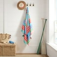 thumbnail image 6 of Better Homes & Gardens Beach Collection Summer Pink Striped Cotton-Blend Beach Towel, 6 of 7
