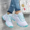 thumbnail image 2 of Tenis De Las Mujeres Zapatos De Suela Gruesa Deportivos De Encaje Solo Europeos Y Americanos Casuales Talla 43, 2 of 3