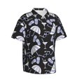 thumbnail image 2 of Hawaiian Shirt For Men, Beach Stuff Pattern Mens Button Down Short Sleeve Shirt, Summer Beach Shirts For Men, 2 of 2