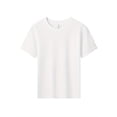 thumbnail image 2 of 180g Pure Cotton T-Shirt for Girls - Patriotic "All American Girl" Graphic with Stars & Stripes Fashion Glasses Design, 2 of 7