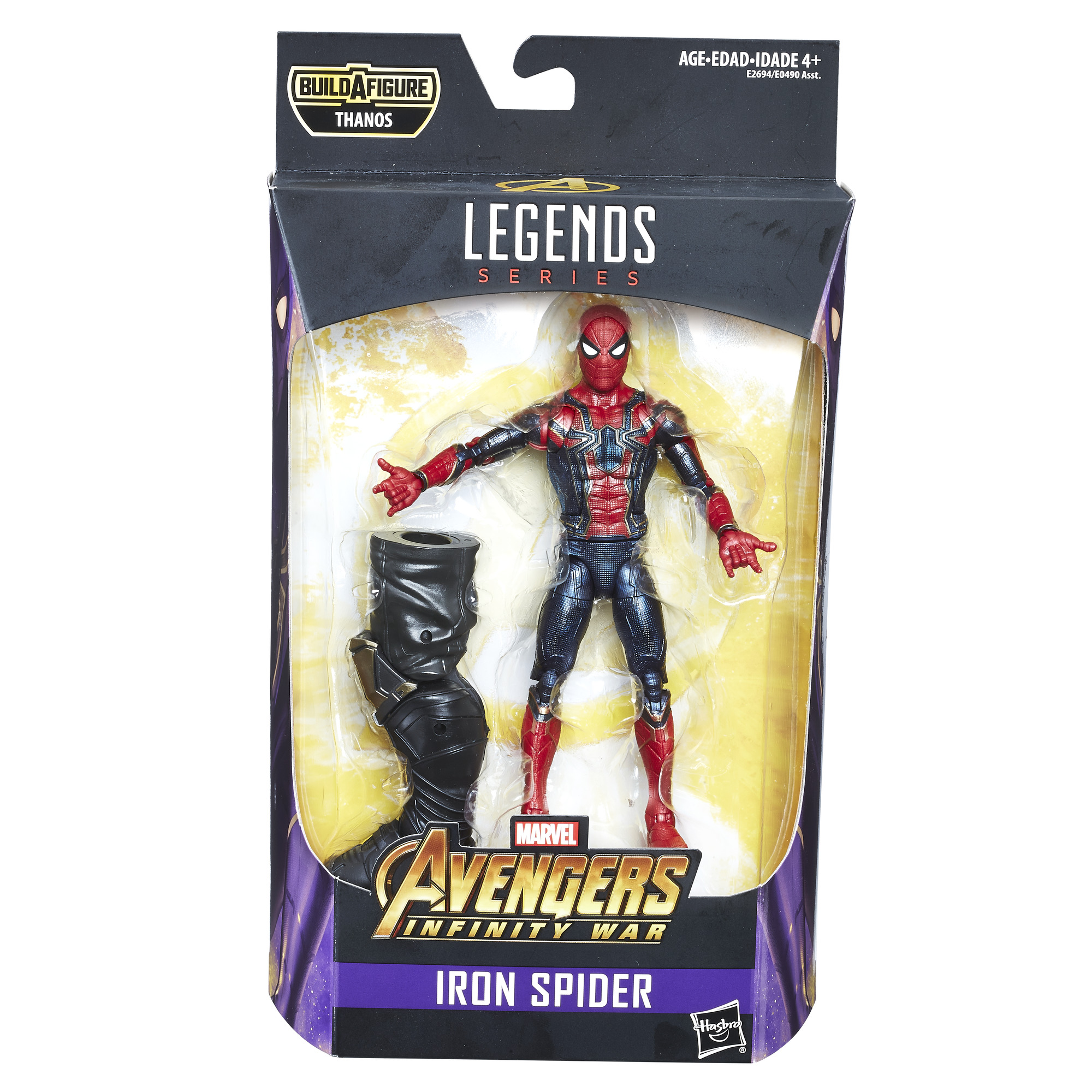 iron spider action figure walmart