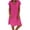 Red, variant on Cotton Linen Dresses for Women,2024 Spring Summer Elegant Trendy V Neck Short Sleeve Midi Dress,Casual Plain Beach Dress Black S