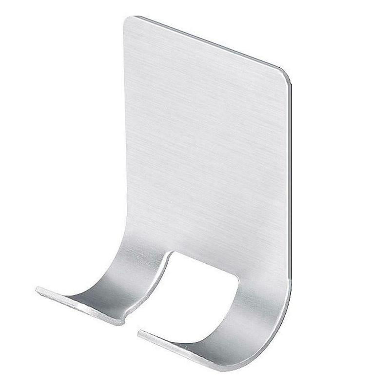 Stainless Steel Shaver Shelf Razor Holder Self Adhesive Rack Bathroom Razor Y3Q5 