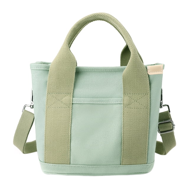Bolso de lona Kuymtek Pequeño Mano para Mujer bolso Mamá 820 verde tamaño 230*210*150 mm