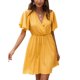 thumbnail image 1 of SAYOO Vestido de manga corta de estilo femenino SAYOO moda, 1 of 9