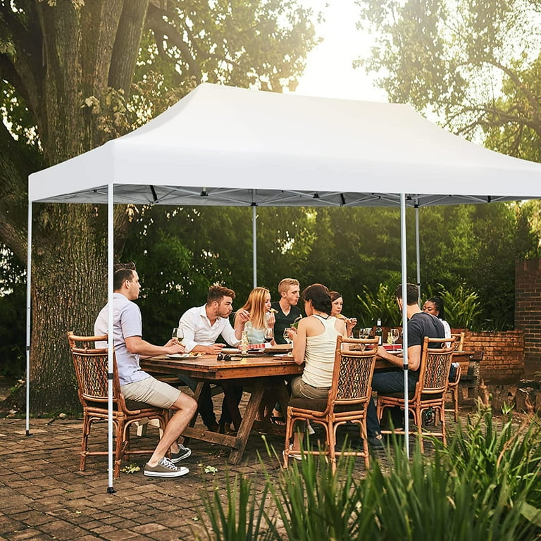 HOLIDAY SLAYER 151 × FLUX PR M PURPLE LEAF 12 ft. x 16 ft. White Aluminum Frame Outdoor