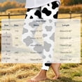 thumbnail image 4 of Lutiedan Cow Print Legging for Girls High Waisted Athletic Workout Pants Casual Full Length Running Leggings Size 3-8, 4 of 7
