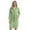 #154-Army Green, variant on AUNVITO Women's Hooded Robe Long Sleeve with Pocket and Tie Belt Cozy Comfortable Bathrobe