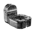 thumbnail image 2 of Hair Dryer Storage Rack No Punching Wall Hanging Suction Cup Rotating Lazy Hair Dryer Storage Bracket Hanger, 2 of 6