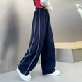 thumbnail image 3 of THJRPQJFD Y2k Pants Cold Weather Pants Girl Sweatpants Football Compression Pants High Waist Yoga Pants Yoga Flare 12 Months Girl Clothes, Navy 11-12 Years, 3 of 4