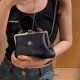 thumbnail image 2 of Bolso de mujer, bolso de bola de masa Saturn, bolso de hombro de piel de oveja dorado, bandolera retro para ir al trabajo, bolso de mano para salida, 2 of 4