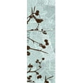 thumbnail image 2 of Stimson, Diane 7x14 Gold Ornate Wood Framed with Double Matting Museum Art Print Titled - Bird Branches 4, 2 of 4