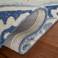 thumbnail image 6 of SAFAVIEH Aspen Enric Damask Wool Area Rug, Blue/Ivory, 6' x 6' Square, 6 of 12