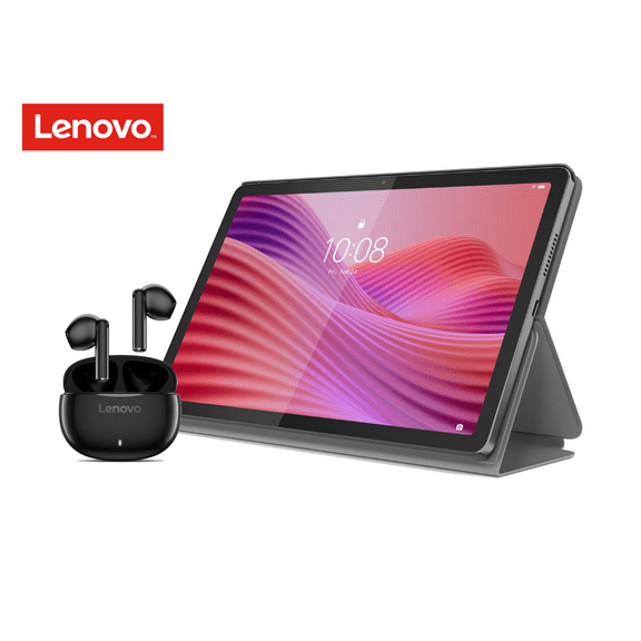 Tablet Lenovo MediaTek Helio G85, RAM 4 GB, eMMC 128 GB, pantalla WUXGA 10.1 pulgadas, Android 14