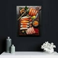 thumbnail image 4 of Nawypu Sushi Restaurant Decor Poster Sushi and Sashimi Canvas Painting Wall Decor Canvas Painting Posters and Prints Wall Art Pictures for Living Room Bedroom Decor, 4 of 4