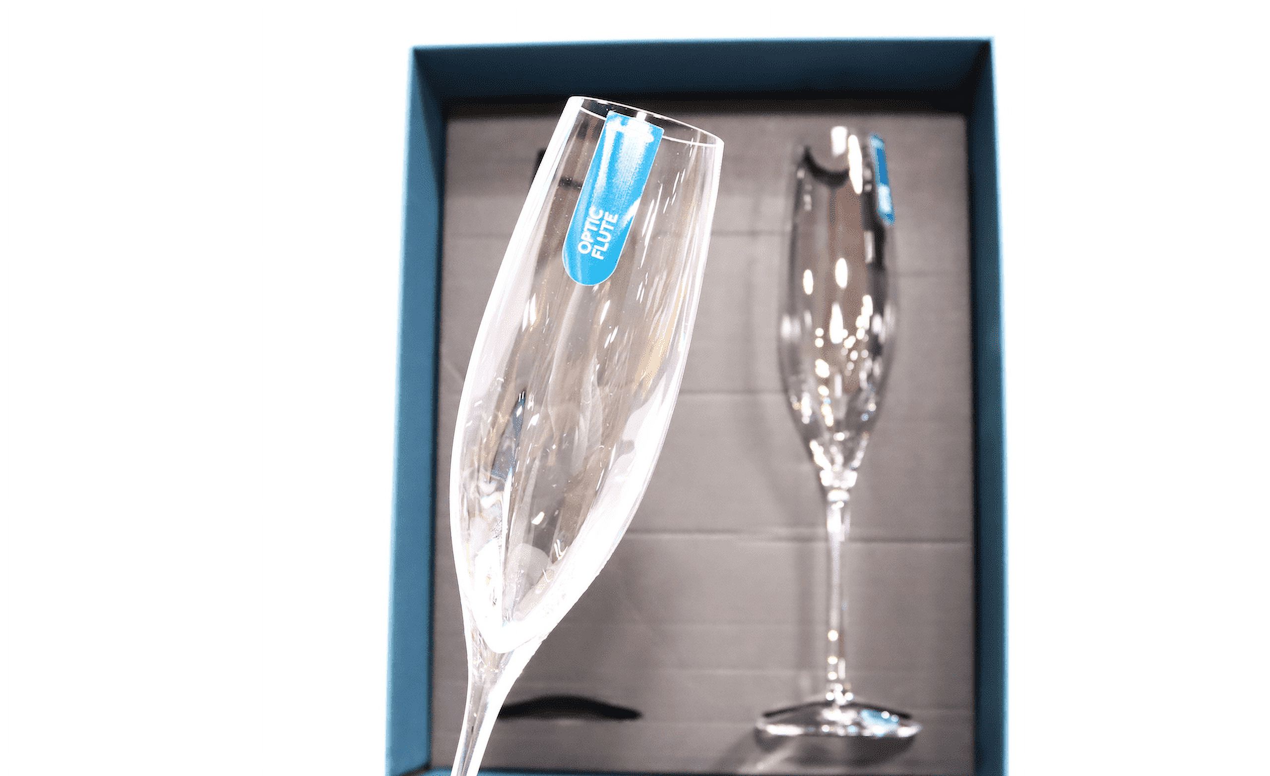 Waterford Elegance Optic Classic Champagne Flute Set of 2