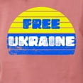 thumbnail image 3 of CafePress - Free Ukraine Women's Comfort Colors® T Shirt - Womens Comfort Colors® Shirt, 3 of 4