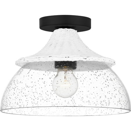 

Quoizel Otn1712 12 Wide Semi-Flush Ceiling Fixture - Black