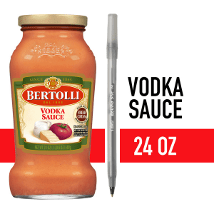 Bertolli Vodka Sauce with pan