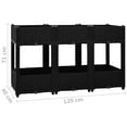 thumbnail image 4 of vidaXL Raised Bed 120x40x71 cm Polypropylene, 4 of 4