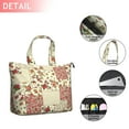 thumbnail image 2 of Pioneer Flower Floral Print Pattern Travel Tote Bags for Women Carry On,Large Weekender Bags for Women Travel,Multi Functional Duffle Bag for Work,Shopping,Sports, 2 of 5