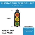 thumbnail image 3 of Fun Express Inspirational Traffic Light Craft Kit – Decor for Creative Projects Perfect for Kids Time Home Decoration & Fun Activities – Includes Craft Supplies for 12 Projects – Multicolor 12 Pieces, 3 of 4
