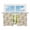 EasterYZ0278, variant on Easter Color Sheer Curtains 54 Inch Length Rod Pocket Semi Transparent Light Filtering Window Drapes for Kitchen Bedroom Living Room,2 Panels,