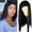 16"-Black, variant on Queentas 24 Inch Headband Wigs for Women Glueless Ready to Wear Wigs Long Wavy Loose Wave Headband Wig( Black Mixed Blonde)