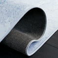 thumbnail image 5 of SAFAVIEH Tacoma Richard Abstract Machine Washable Runner Rug, Grey/Blue, 2'6" x 10', 5 of 8