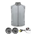 thumbnail image 4 of lionlar Fan Cooling Vest Breathable Work Jacket Fan Vest for Running Fishing Camping L, 4 of 9