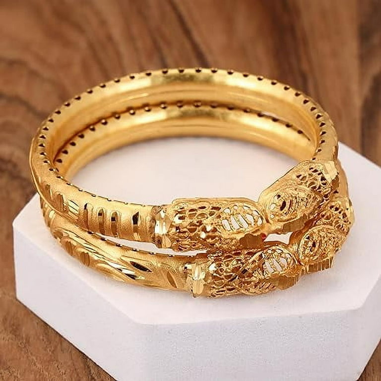 Gold kangan bangles discount