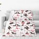 thumbnail image 1 of Balery Dachshund Dog Puppy Manta de Felpa Suave y Acogedora – Cobija de Franela Aterciopelada para Cama, Lavable y Cálida para Sofá, Mascotas, Transpirable-60"x50", 1 of 7