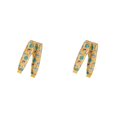 thumbnail image 4 of Qarigey Pantalones cálidos gruesos a prueba de viento calzoncillos largos transpirables para niños pantalones de casa ropa interior térmica Amarillo 100cm 2piezas, 4 of 6