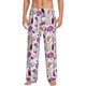 thumbnail image 1 of Fotbe Wine Pantalones de Pijama para Hombre, Pantalones de Dormir, Pantalones de Casa con Cintura Ajustable y Bolsillos-Medium, 1 of 6