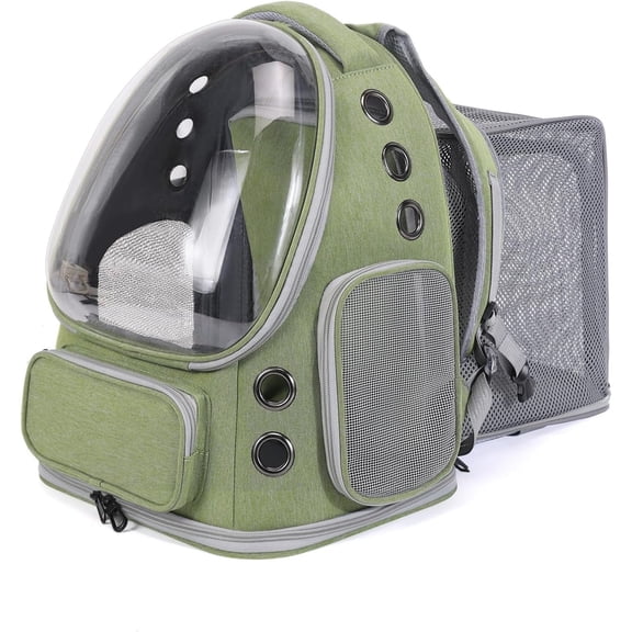 Cat Backpack Carrier for Large Cats, Expandable Cat Bubble Backpack