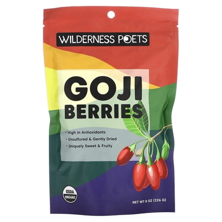 WILDERNESS POETS, GOJI BERRIES, (LYCIUM BARBARUM)